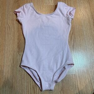 Capezio light pink leotard intermediate